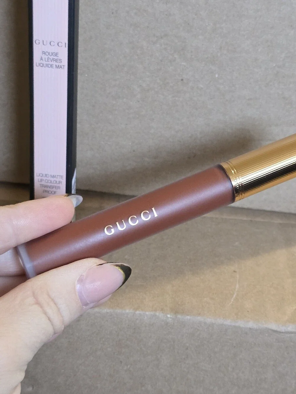 Gucci Rouge À Lèvres Liquid Matte Lip Colour in Dusty Rose